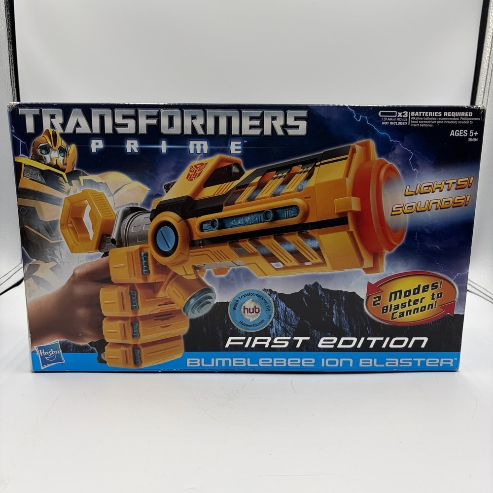 TRANSFORMERS PRIME FIRST EDITION: ‎ BUMBLEBEE ION BLASTER  (NEW)